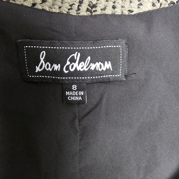 Sam Edelman Ruffle Hem Minidress in Olive Multi Size 8 - Picture 7 of 9